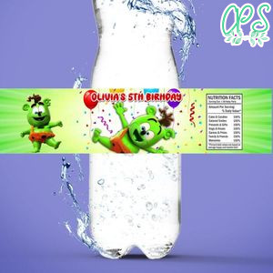 Bangaman Birthday Water Bottle Label Template To Print At Home Instant Download