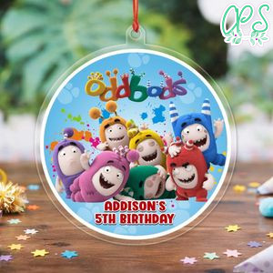 Oddbods Acrylic Ornament Birthday Gift