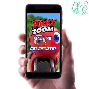 Ricky Zoom Birthday Video Invitation Digital Template Customizable Instant Download
