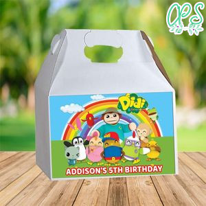 Didi And Friends Gable Box Digital File Printable Instant Download