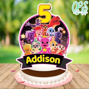 Pinkfong Cake Topper Template Printable Instant Download