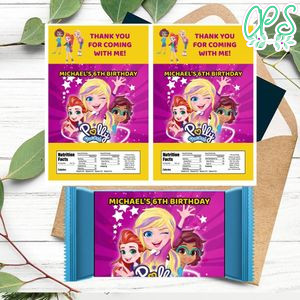 Polly pocket Rice Krispies Treats Printable Instant Download