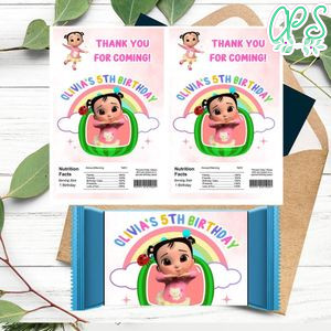 Cece cocomelon Rice Krispies Treats Template Printable Instant Download