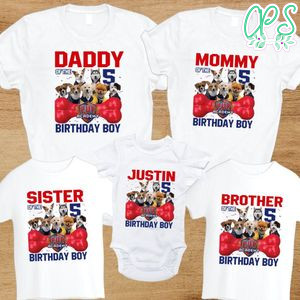 Pup academy Birthday Family Trip Vacation T-Shirt