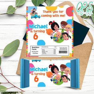 Cleo and cuquin Candy bar Label Customizable Template Instant Download