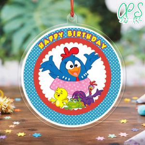 Gallina Pintadita Acrylic Ornament Birthday Gift