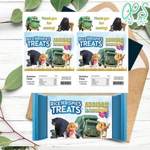 Trash Truck Rice Krispies Treats Template Printable Instant Download