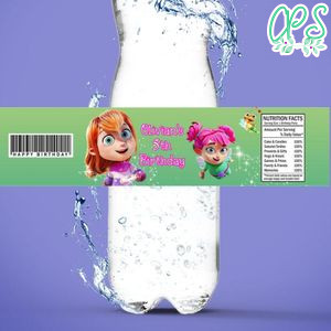My Fairy Troublemaker Birthday Water Bottle Label Template To Print At Home Instant Download