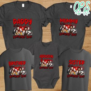 Friends horror movie Family Birthday Party T-Shirt