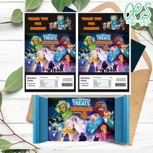 Sing 2 Rice Krispies Treats Template Printable Instant Download
