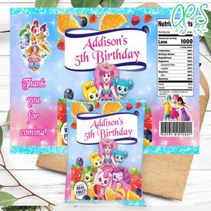 Catch Teenieping Birthday Party Fruit Snack Bag Digital File Printable Instant Download