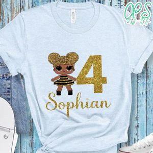 Queen Bee LOL Birthday T-Shirt