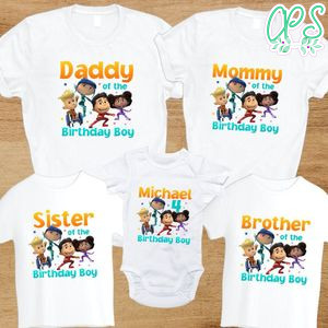 Team zenko go Family Birthday PNG file template