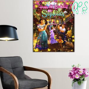 Encanto Birthday Poster Digital File Printable Instant Download