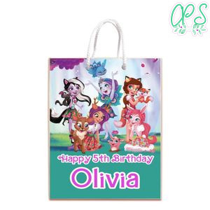 Enchantimal Gift Bag Label Template Printable Instant Download