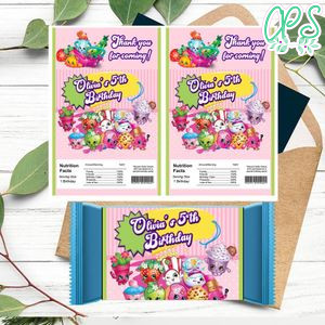Shopkins Rice Krispies Treats Template Printable Instant Download