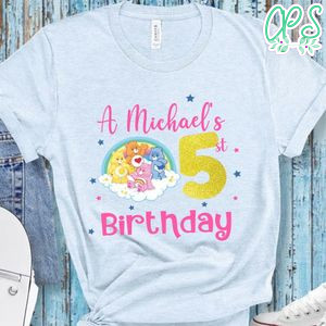 Care Bears Girl Birthday PNG file template