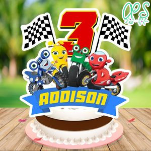 Ricky Zoom Cake Topper Template Printable Instant Download