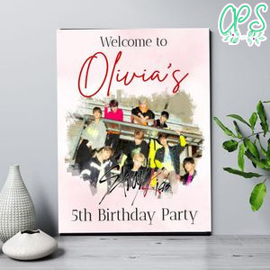 Stray Kids Birthday Welcome Sign Digital File Printable Instant Download