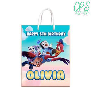 Tots Gift Bag Label Template Printable Instant Download