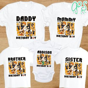 Haikyu Family Birthday PNG file template
