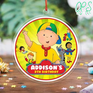 Caillou Acrylic Ornament Birthday Gift