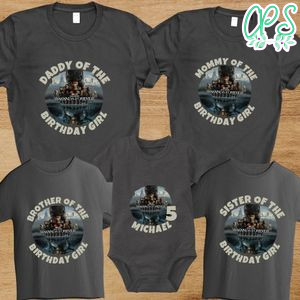 Wakanda Forever Family Birthday Vacation PNG file template