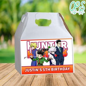 Hunter X Gable Box Digital File Printable Instant Download