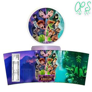 Hotel Transylvania 4 Cotton Candy Label Template To Print At Home Instant Download