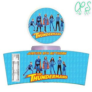 Thundermans Cotton Candy Label Template To Print At Home Instant Download