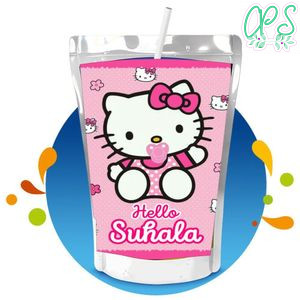 Hello Kitty Baby Shower Capri Sun Birthday Label Digital File Printable Instant Download