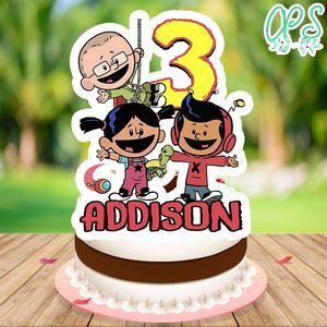 Xavier Riddle Cake Topper Template Printable Instant Download