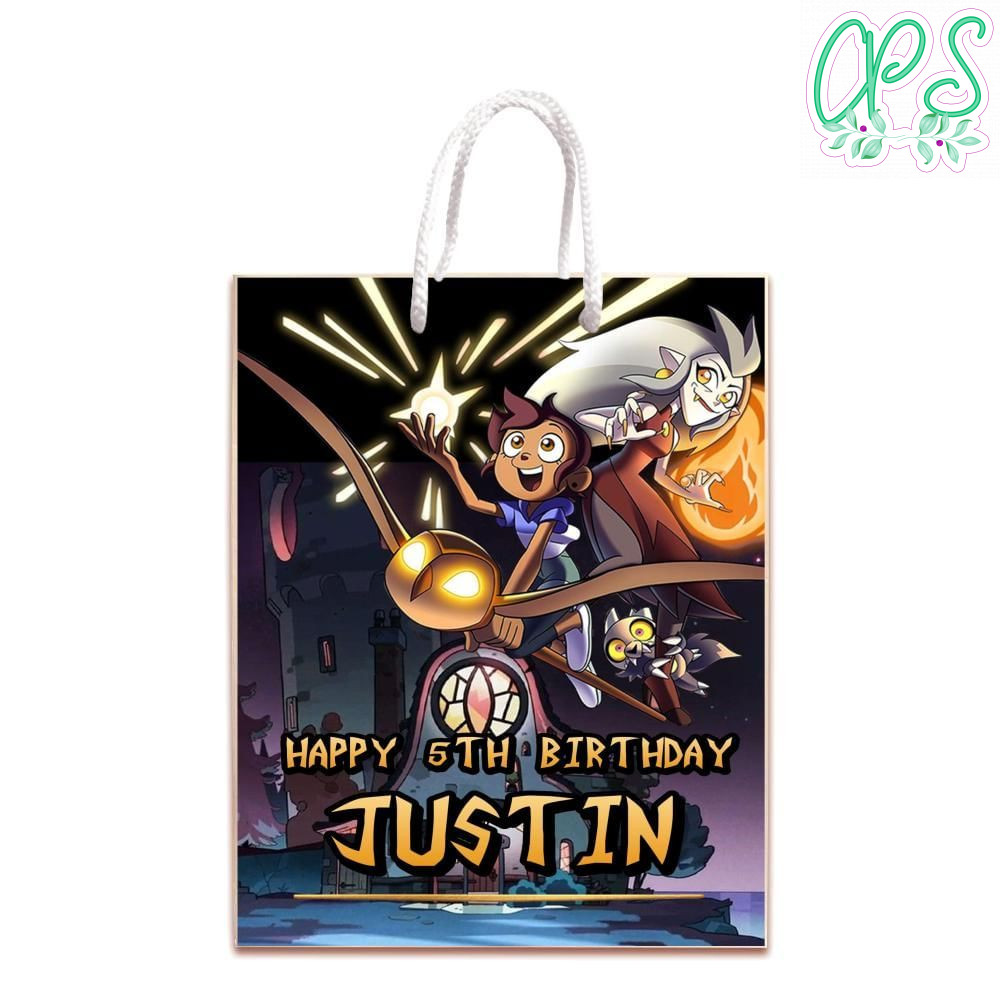 The Owl House Gift Bag Label Template Printable Instant Download