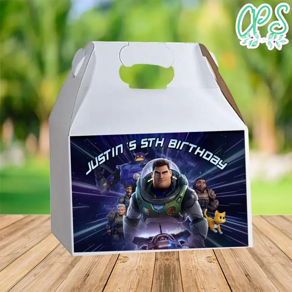 Lightyear Gable Box Digital File Printable DIY | CustomPartyShirts
