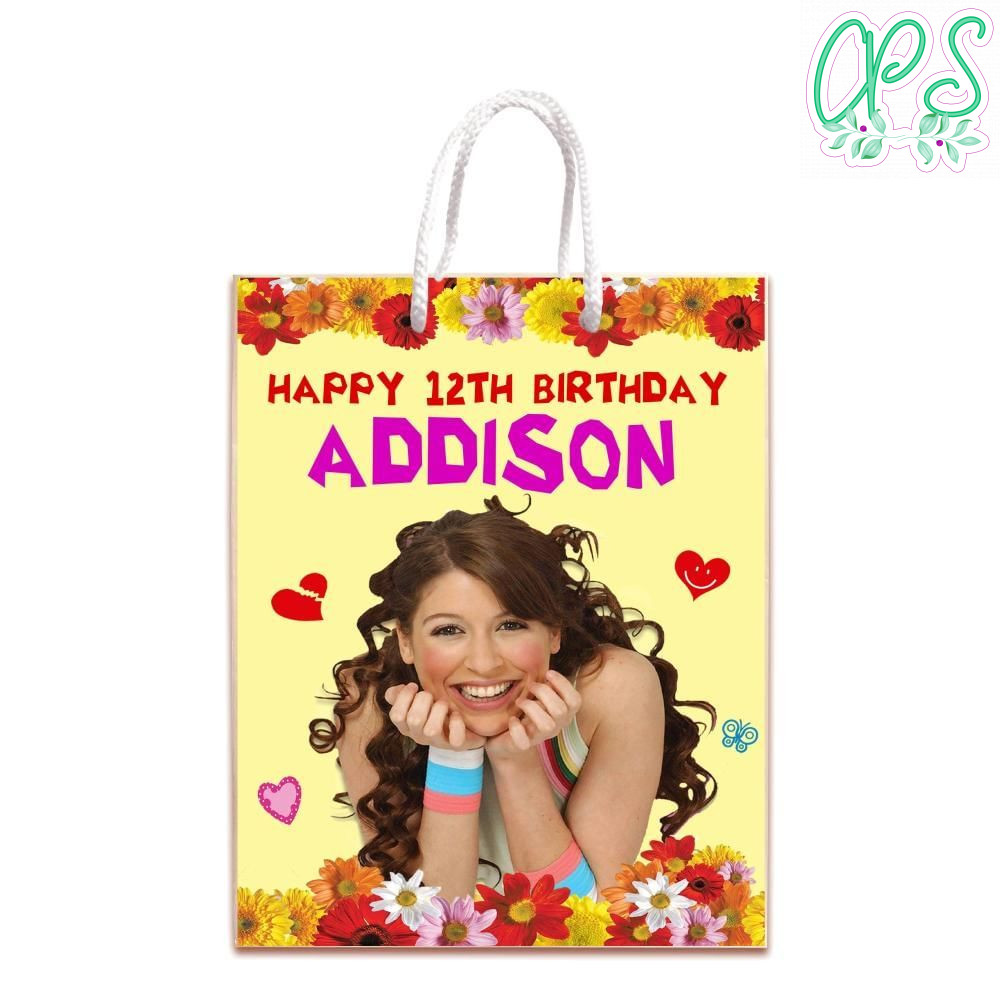 Floricienta Gift Bag Label Template Printable Instant Download