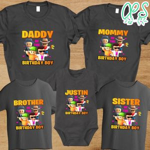 Stumble Guys Family Birthday Vacation PNG file template