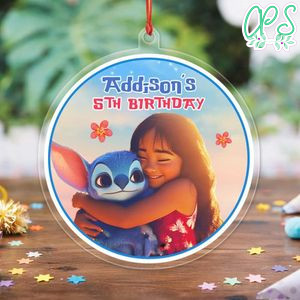 Lilo And Stitch 2025 Acrylic Ornament Birthday Gift