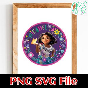 Mirabel Encanto PNG file template