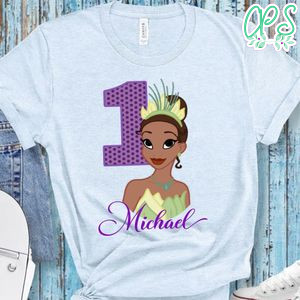 Princess Tiana Birthday Girl Party PNG file template