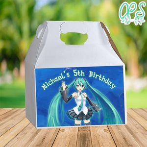 Hatsune Miku Gable Box Digital File Printable Instant Download
