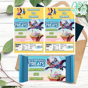 Disney TOTS Rice Krispies Treats Template Printable Instant Download