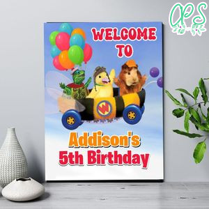 Wonder Pets Birthday Welcome Sign Digital File Printable Instant Download