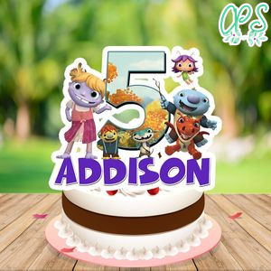 WallyKazam Cake Topper Template Printable Instant Download