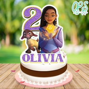 Wish disney Cake Topper Template Printable Instant Download