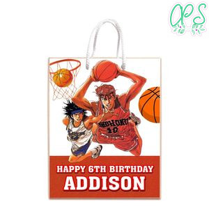 Slam Dunk Gift Bag Label Template Printable Instant Download