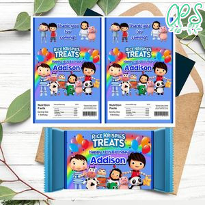 Little Baby Bum Rice Krispies Treats Template Printable Instant Download