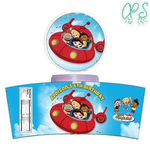 Little Einstein Cotton Candy Label Template To Print At Home Instant Download