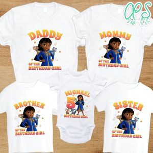 Mira Royal Detective Family Birthday PNG file template