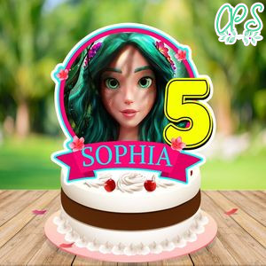 Mavka Cake Topper Template Printable Instant Download