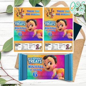 Mighty little bheem Rice Krispies Treats Template Printable Instant Download